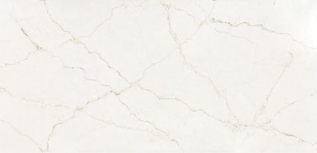Blanc Élysée composiet keukenblad Silestone